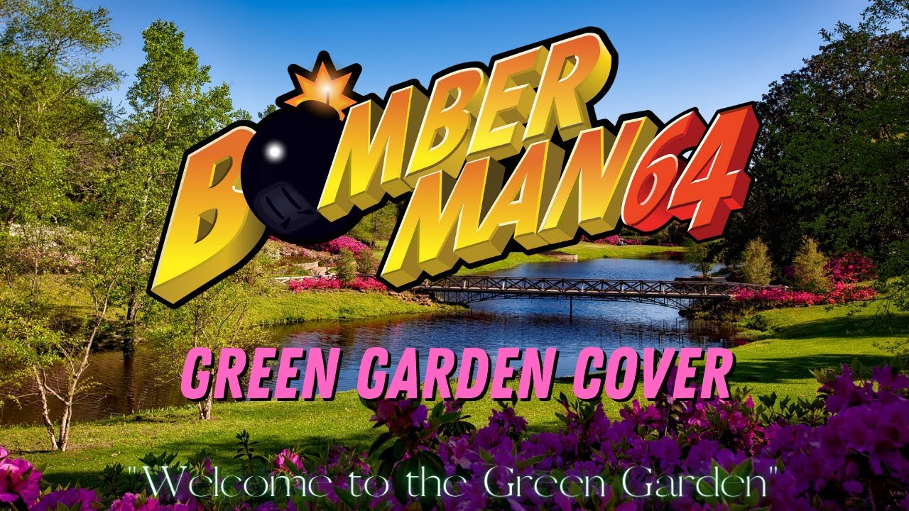 Bomberman 64 - Green Garden Cover (