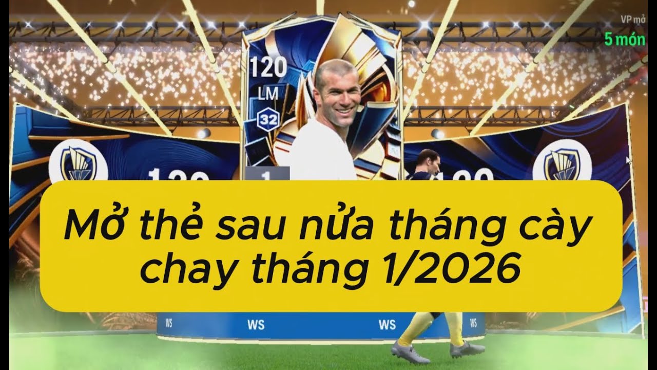 FC Online: Mở thẻ sau nửa tháng cày chay tháng 1/2026...