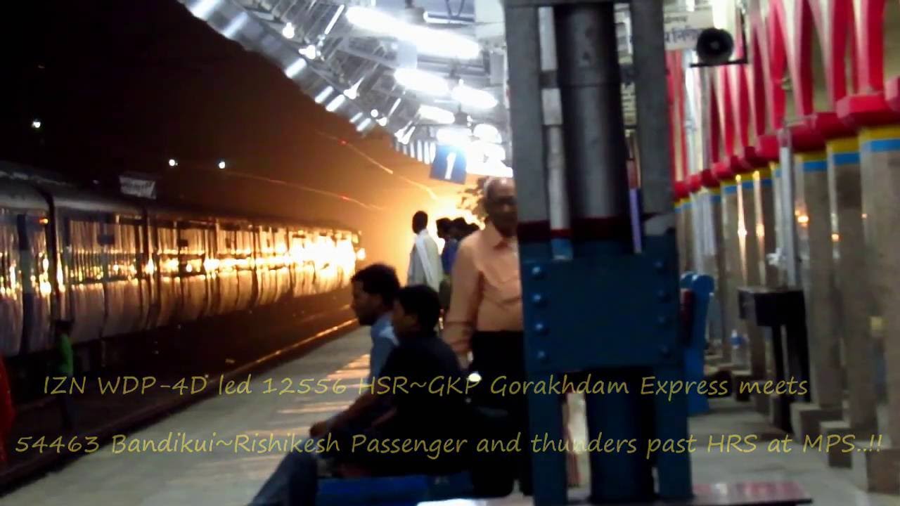 Vaishali & Gorakhdham at 110km/hr...Speedy Diesel Action
