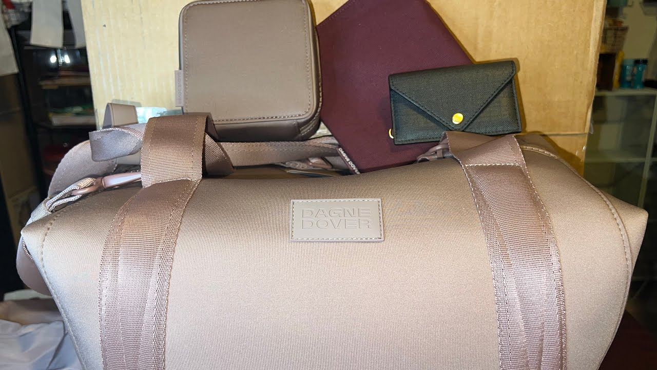 UNBOXING DAGNE DOVER @dagnedover HAUL | Details of DUNE COLORED LANDON CARRYALL LARGE BAG