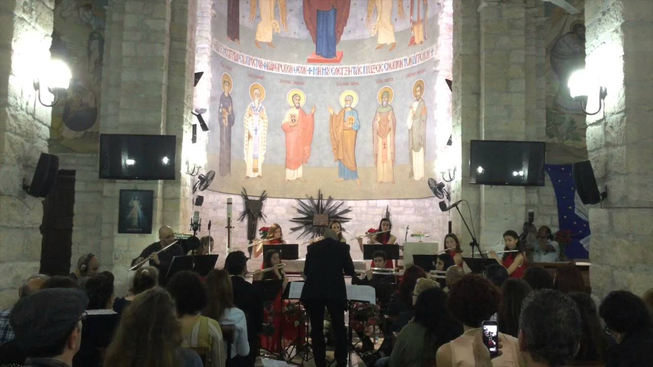 Alla Hornpipe from Water Music - G.F. Handel - Flautissimo Limassol Flute Choir (Live Recording)