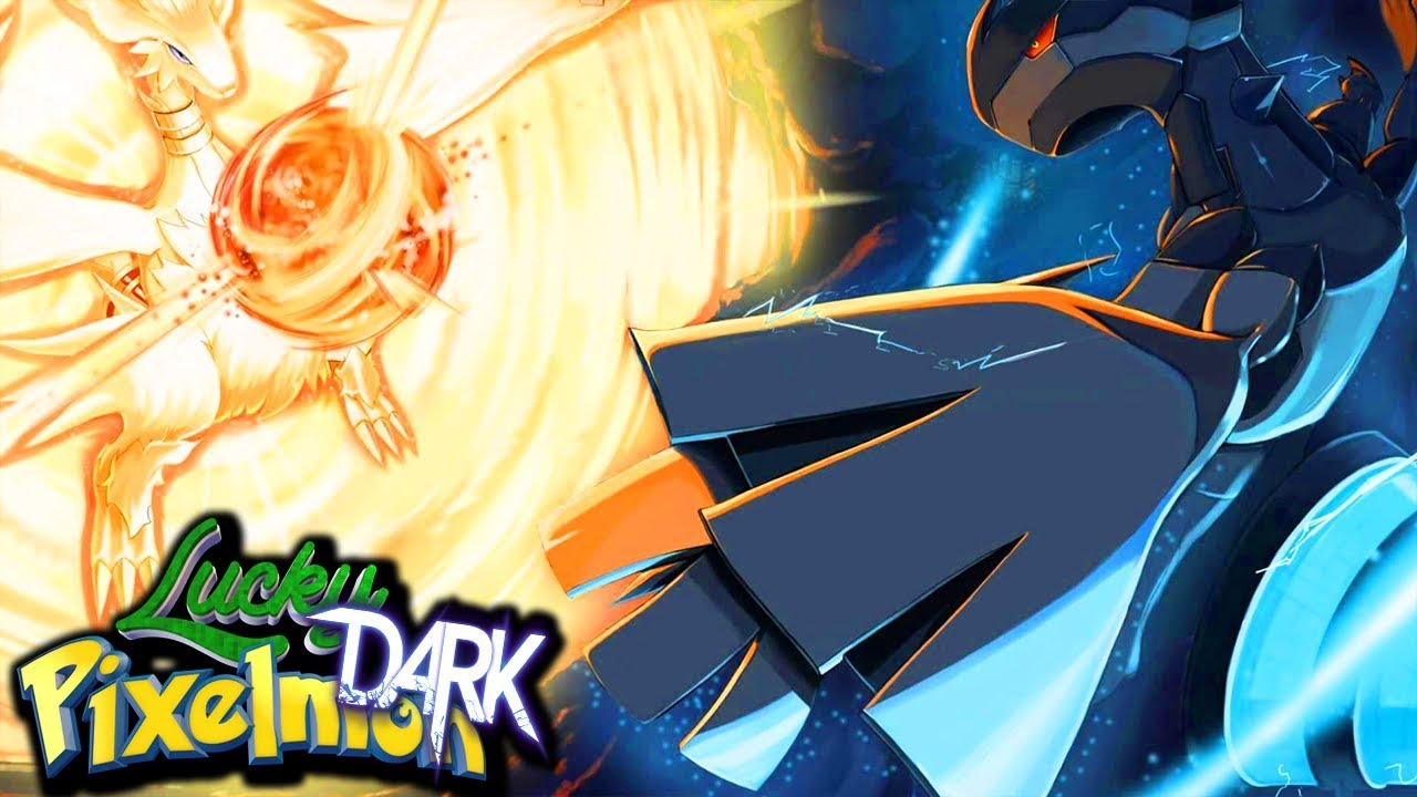 Minecraft LUCKY PIXELMON DARK - RESHIRAM vs ZEKROM ! QUAL É O MELHOR LENDÁRIO !!