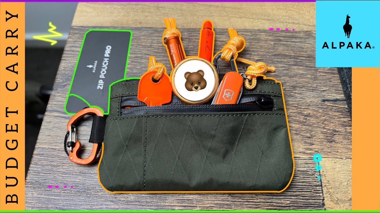 Alpaka Zip Pouch Pro - Budget Orange Carry - DRE_15