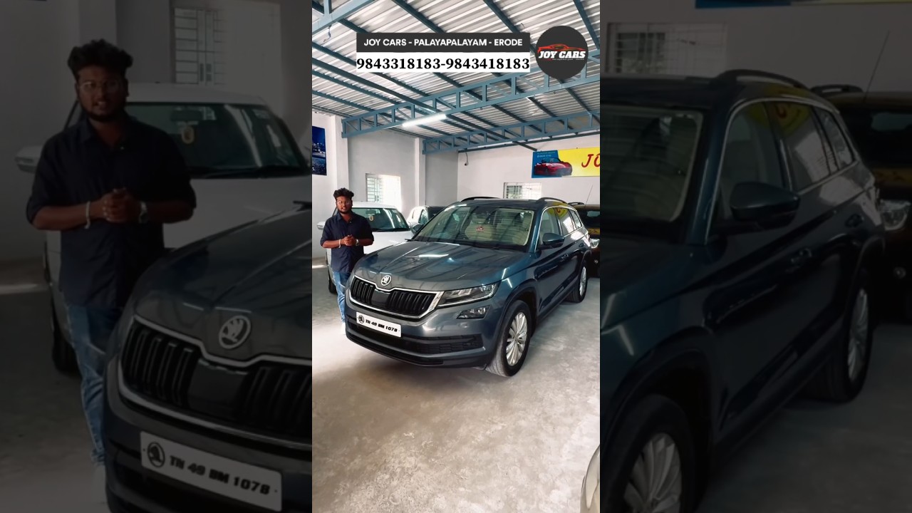 SKODA KODIAQ CAR SALE IN JOY CARS ERODE CONTACT 9944915192 #usedcars #usedcarsforsale