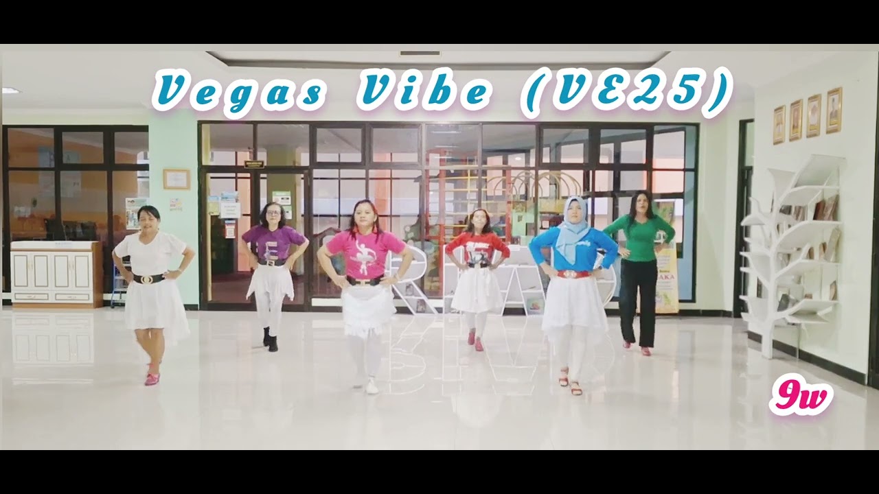 VEGAS VIBE (VE25)/BEGINNER/CHOREO COLIN GHYS ( BEL)/DEMO BY BOUGENVILLE LDC