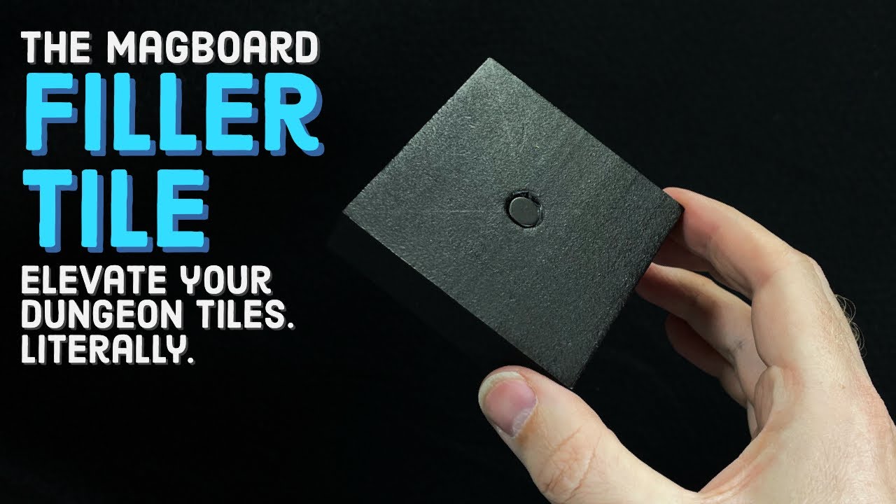 This Simple Dungeon Tile Changes Everything - Magboard Modular Tile Addition