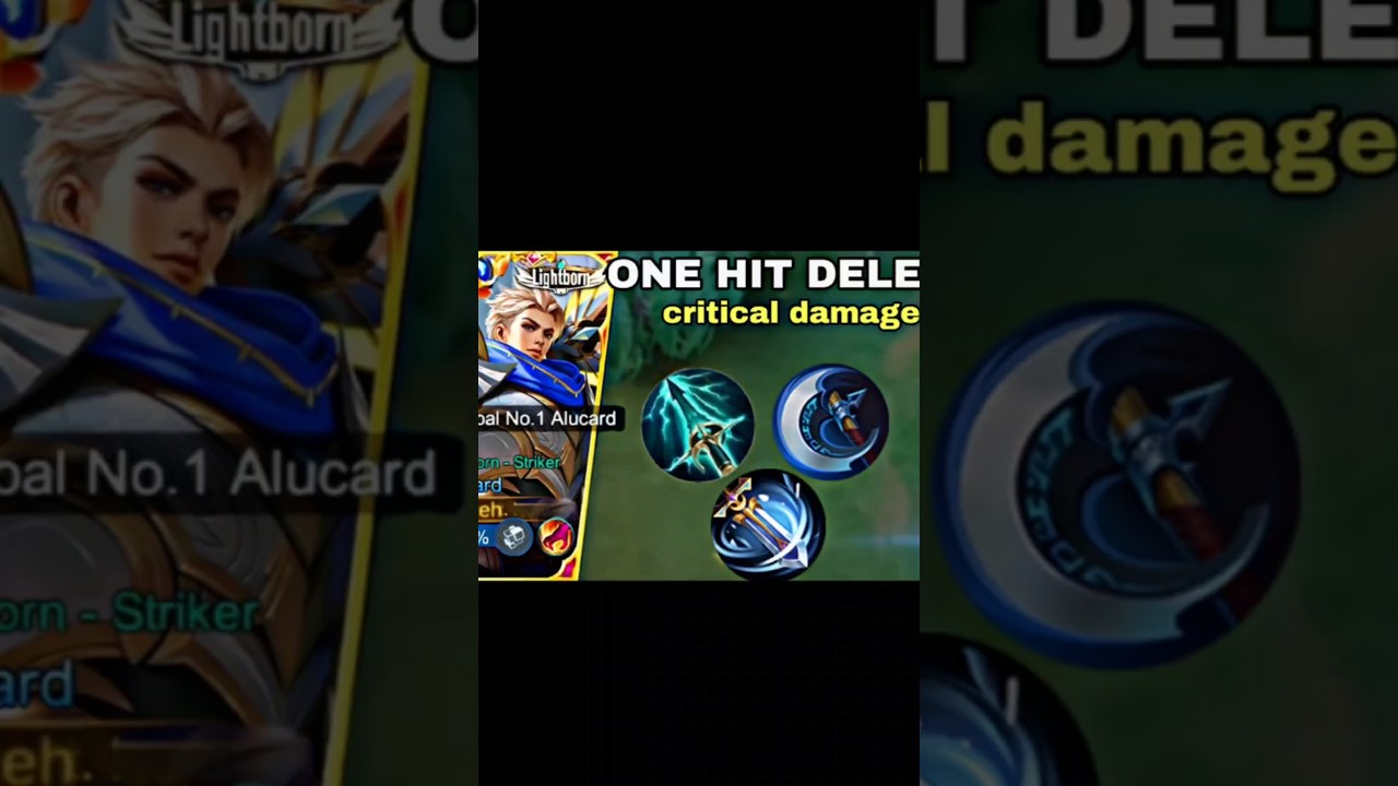 alucard best build 2024 emblem critical damage #yizuke #mobilelegends #mlbb