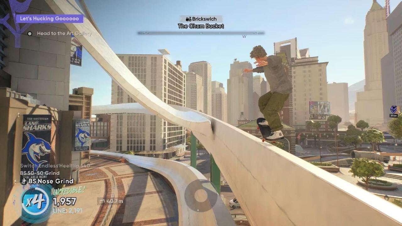 Most impressive Skate 4 video #skate4 #skateboarding #skate #100meters #ps5 