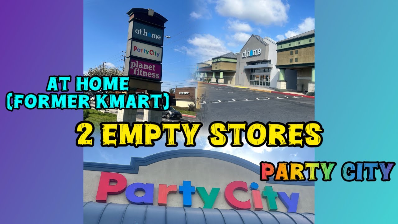 Exploring 2 Empty Buildings (At Home And Party City)