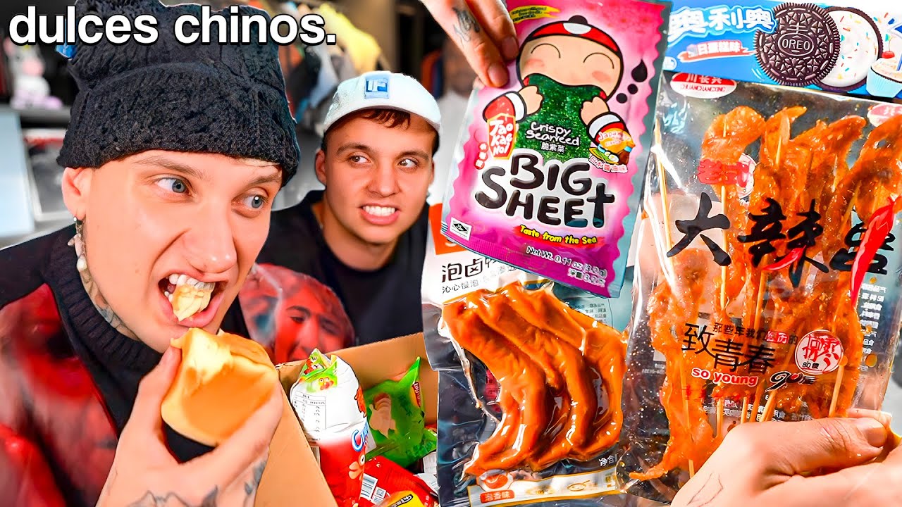 Probé Dulces Chinos que llevaban 1 Año Caducados.