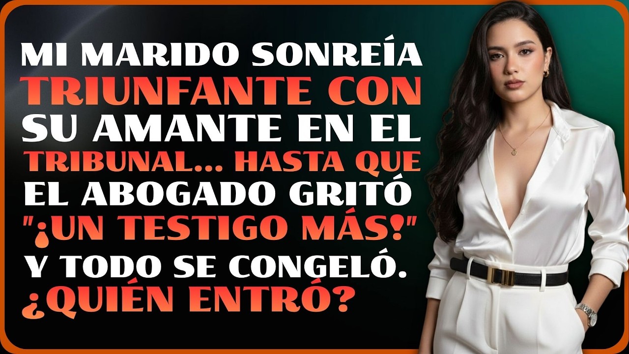 Nadie esperaba al 'testigo sorpresa'... la sala se quedó muda al ver que era..