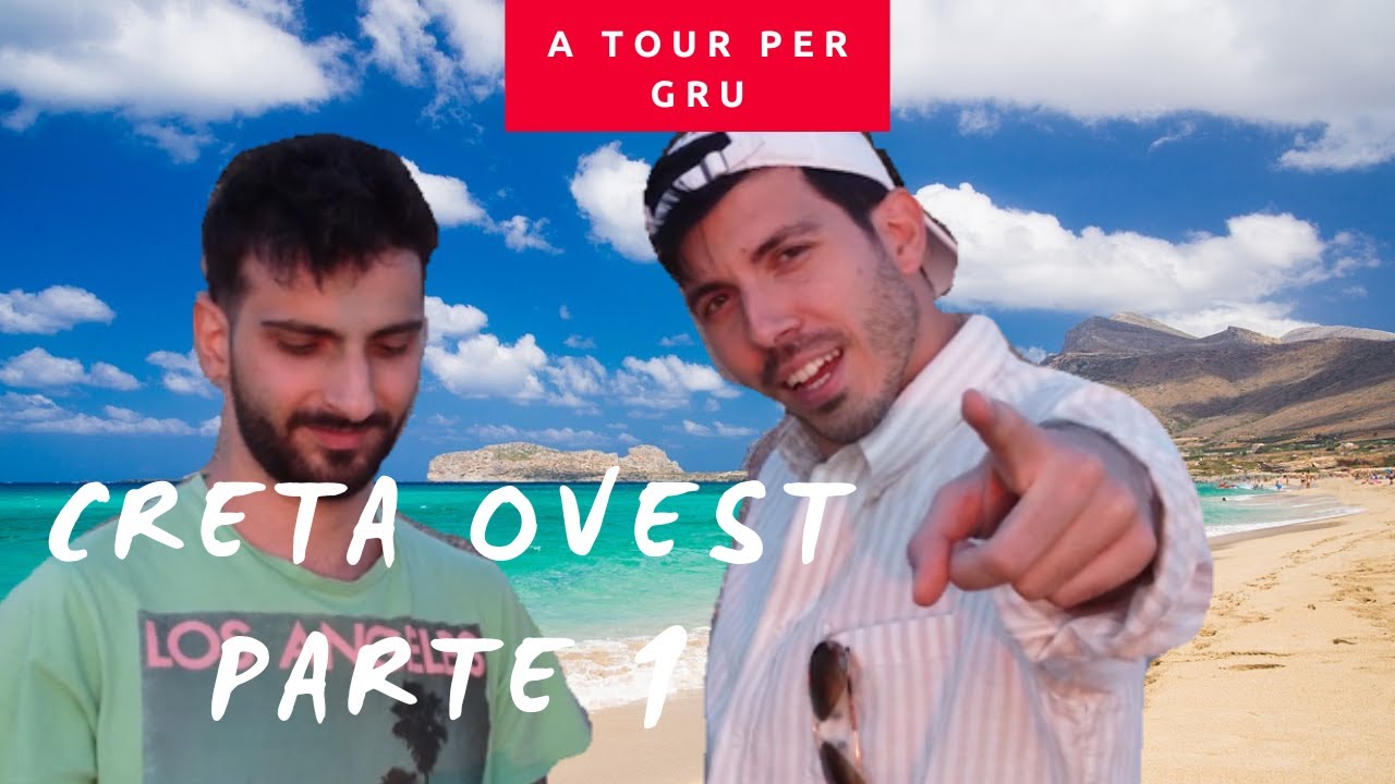 Creta Ovest  | Le migliori spiagge | A tour per Gru parte 1 [sottotitoli ON]