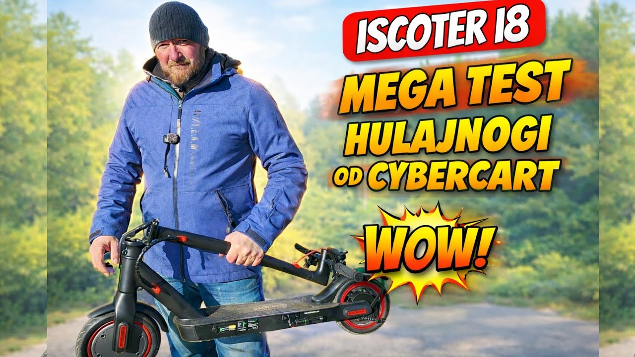 Hulajnoga iScoter i8 od CyberCart