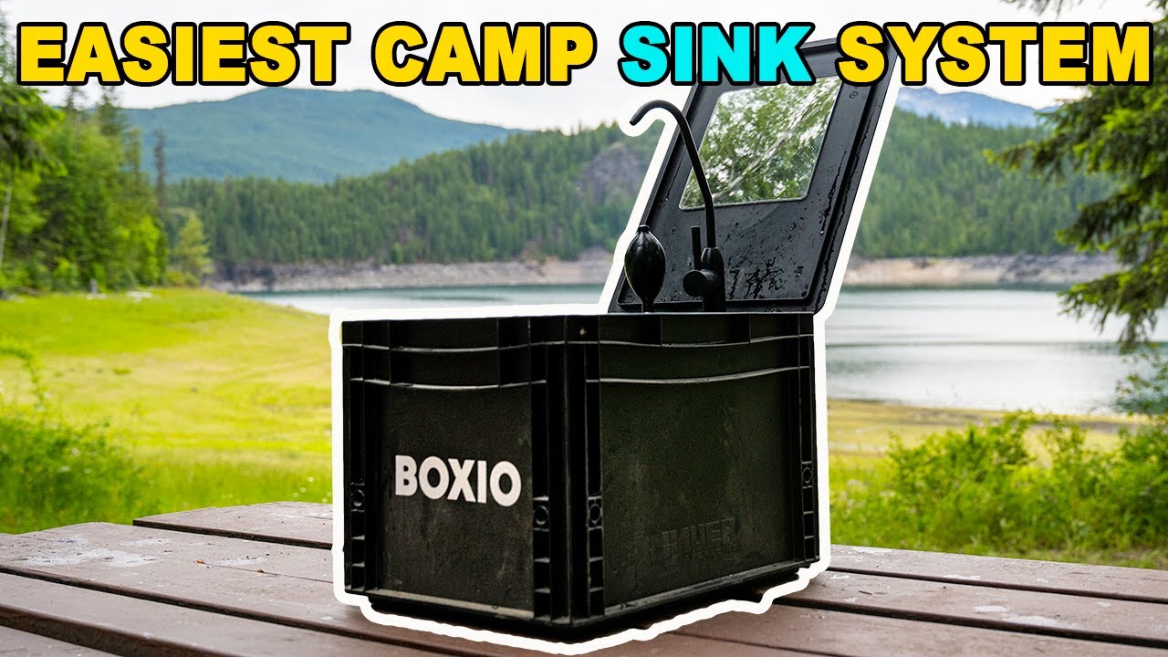 BOXIO WASH - An Alternative Solution for Running Water at Camp