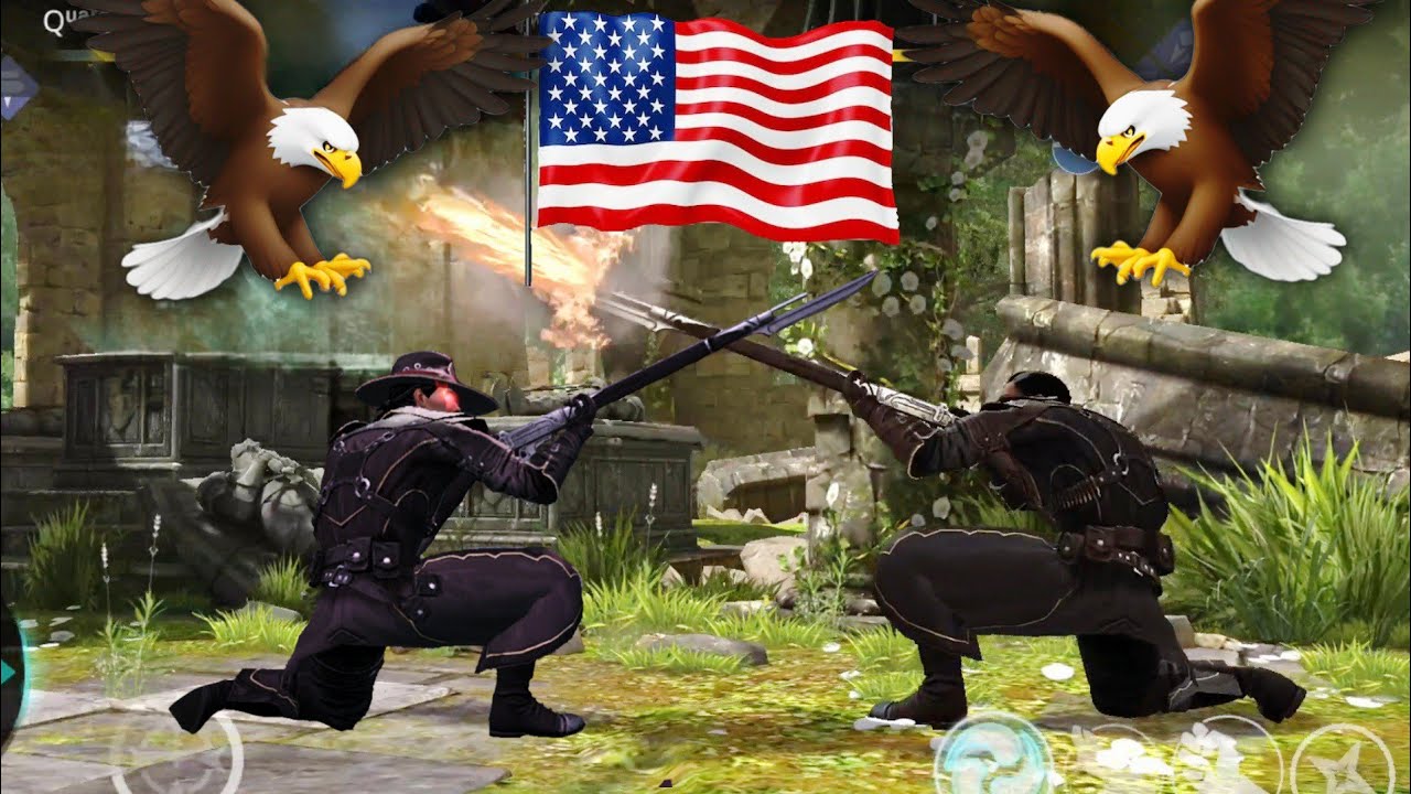 American Set 🇺🇸 in action on Shadow Fight 3 ● Lord Gideon vs Bosses