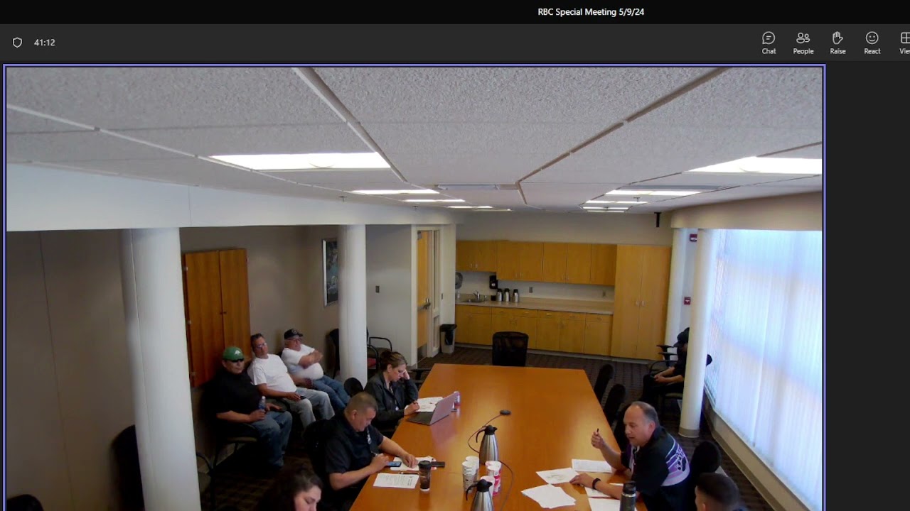White Earth RBC Special Meeting 5/9/2024