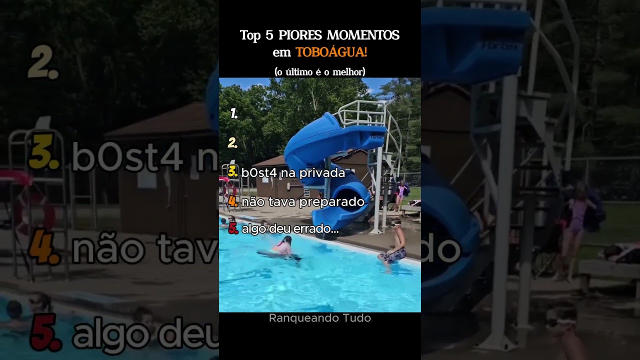 Top 5 PIORES MOMENTOS em TOBO&Aacute;GUA!