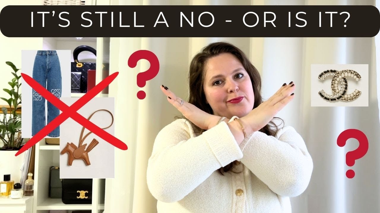 LUXURY ITEMS I'M (STILL) NOT BUYING IN 2025 - LUXURY ITEMS NOT WORTH IT TO ME