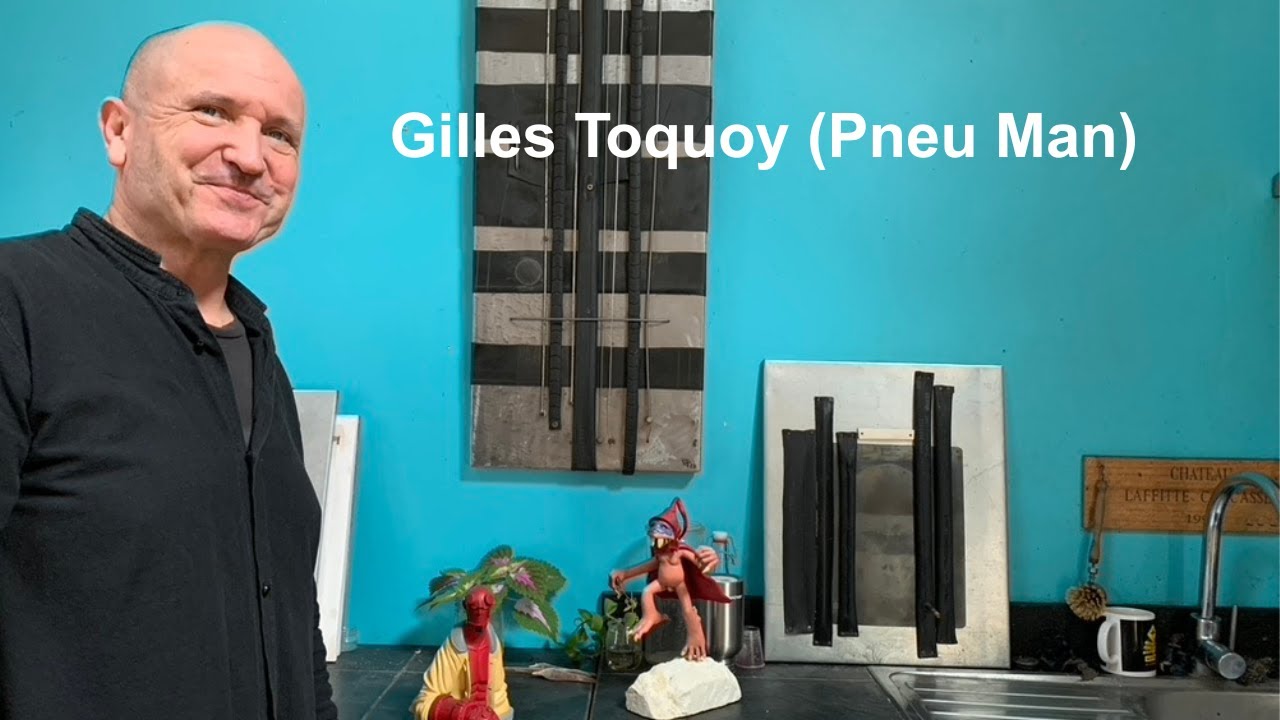 Gilles Toquoy (Pneu Man) : géométrie et matière noire | Art contemporain