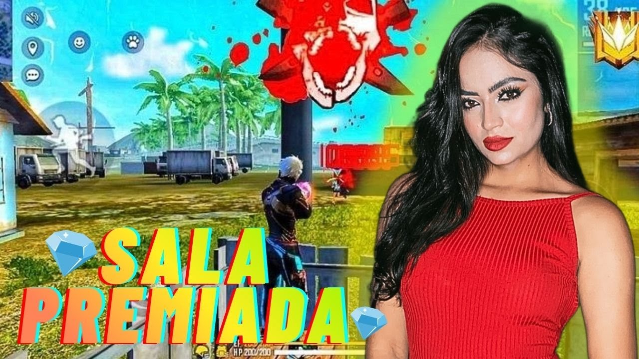 FREE FIRE AO VIVO 🔴SALA PREMIADA🔴 DIMAS + PIX  🔴#freefireaovivo #rumo100k