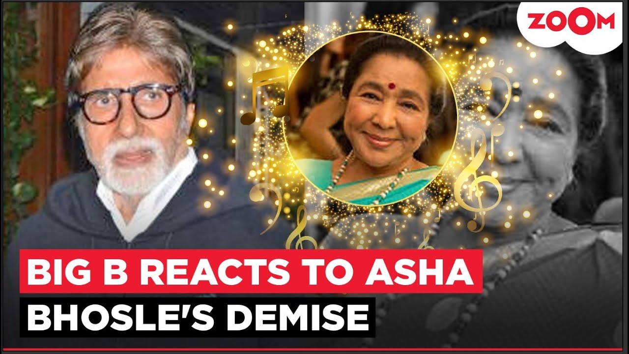 Asha Bhosle's death | Amitabh Bachchan in SHOCK after the singer's demise