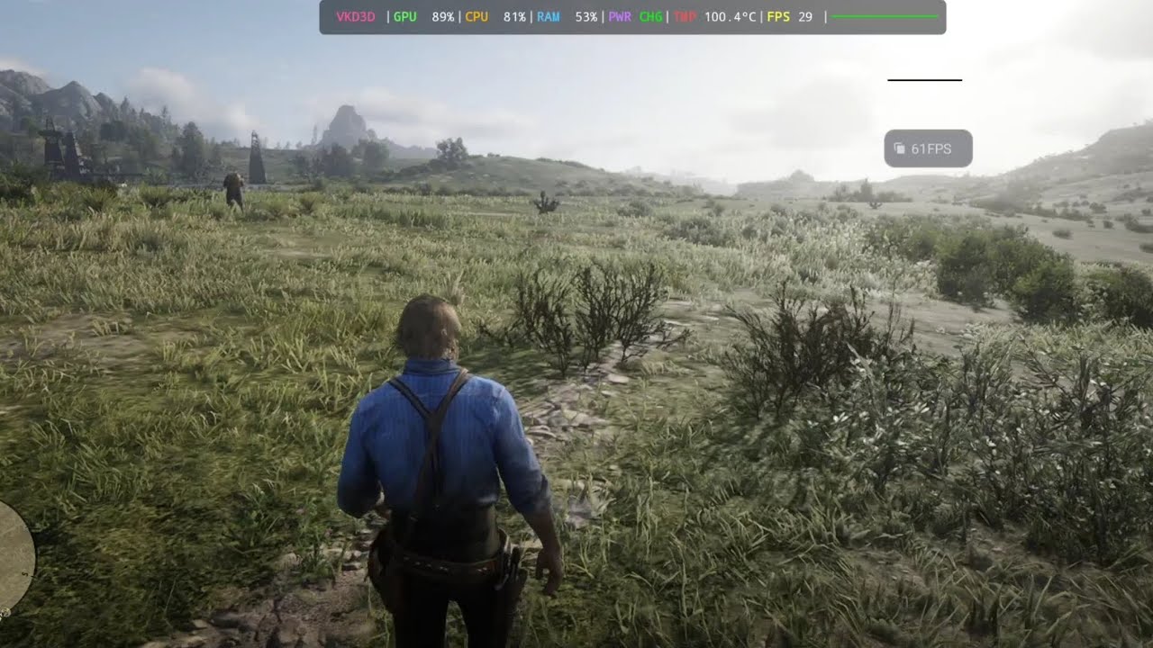 RED DEAD REDEMPTION 2 1080p 60 FPS | with (FRAME INTERPOLATION) on SNAPDRAGON 8 ELITE