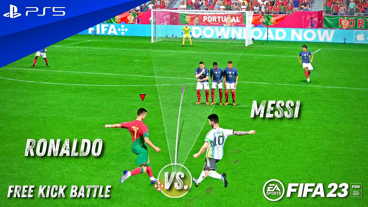 FIFA 23 — Месси против Криштиану — Битва штрафных ударов | PS5™ [4K60]