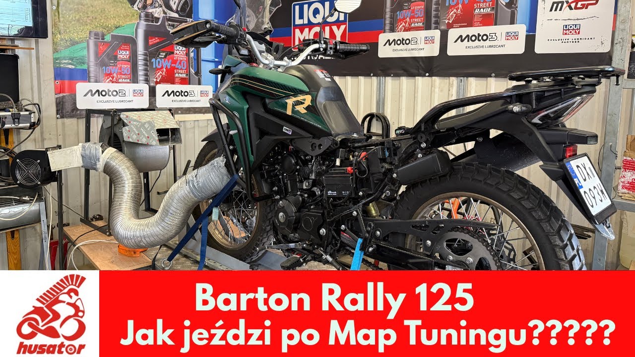 Mamy To !!! Map Tuning w Bartonie Rally 125. Zobacz jak jeździ !!!! 