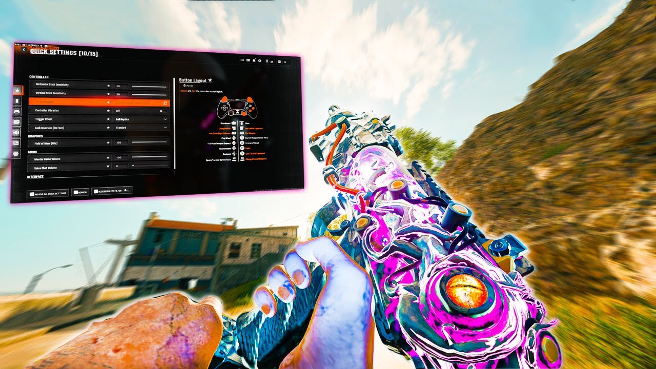 FLAWLESS MOVEMENT + BEST CONTROLLER SETTINGS FOR WARZONE 4 🐐