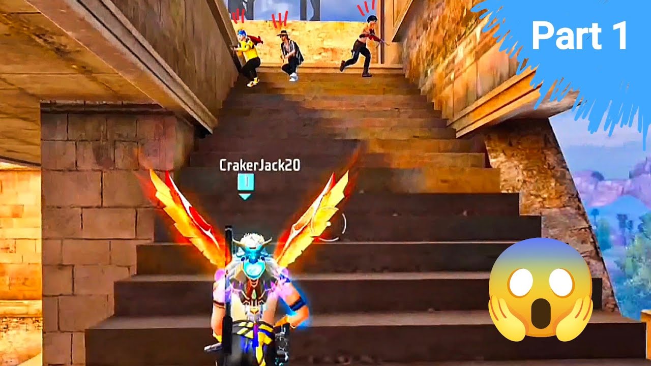 Free Fire 🔥 gameplay movements 🎮 || part 1