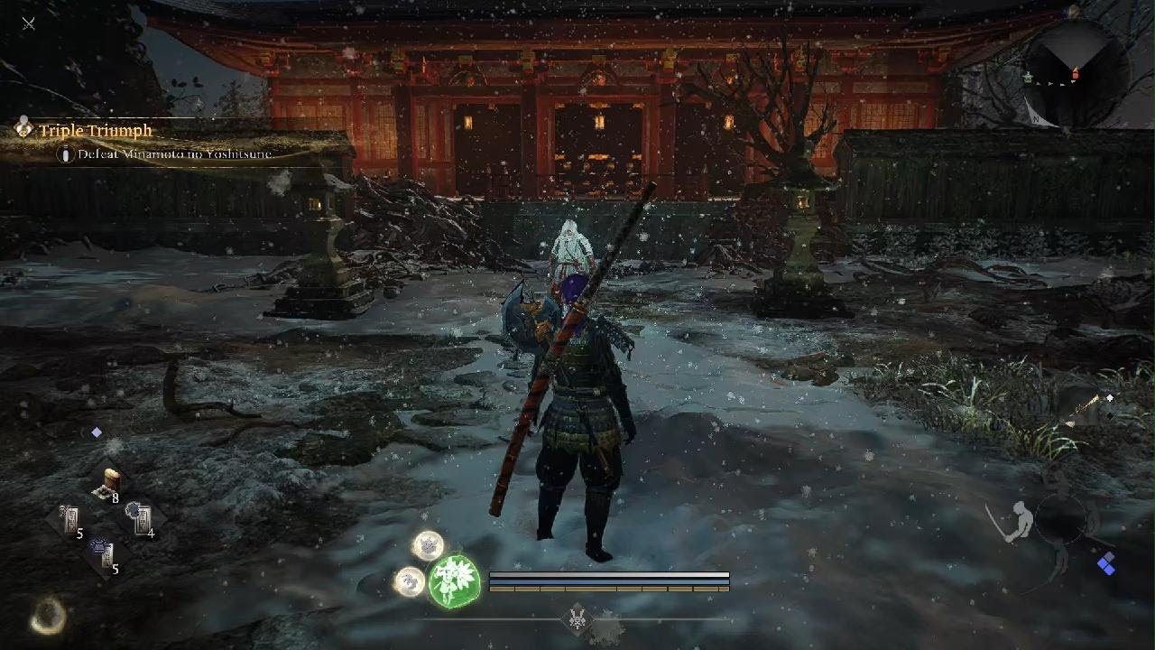 Nioh 3 Minamoto Boss Fight
