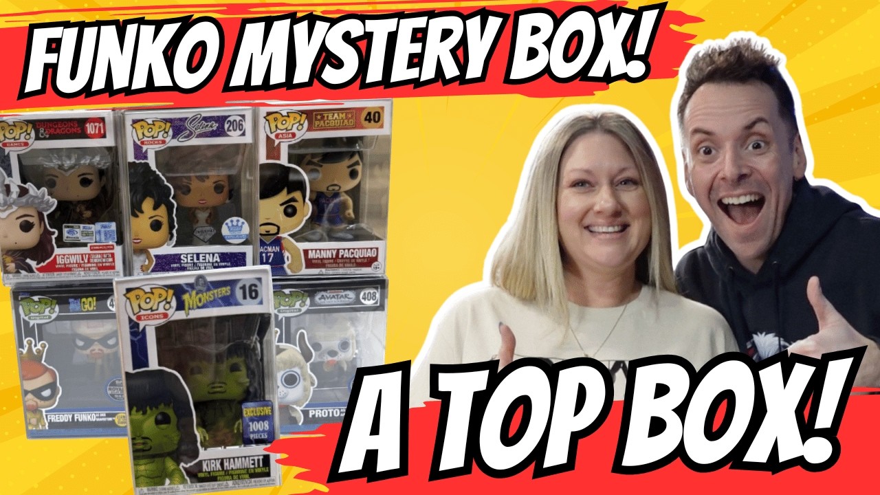 We have a TOP BOX from our Funko Pop Mystery Box!