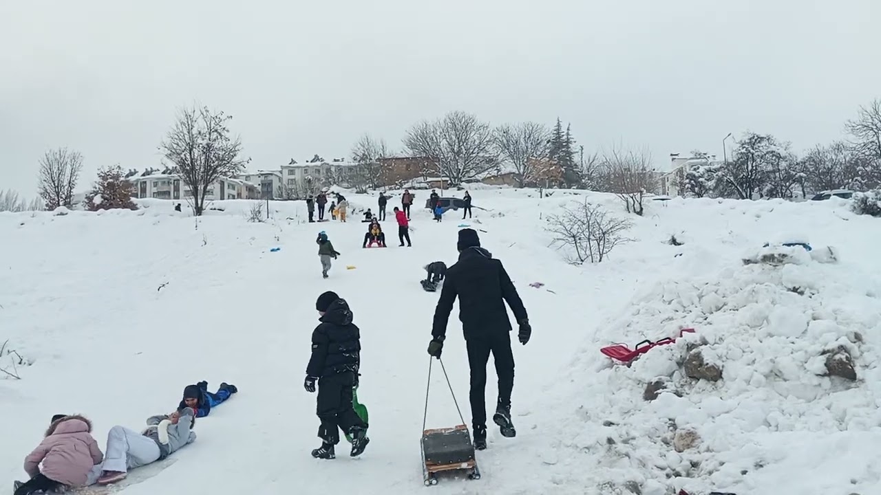 Tunceli'de kış bambaşka 24.01.2026