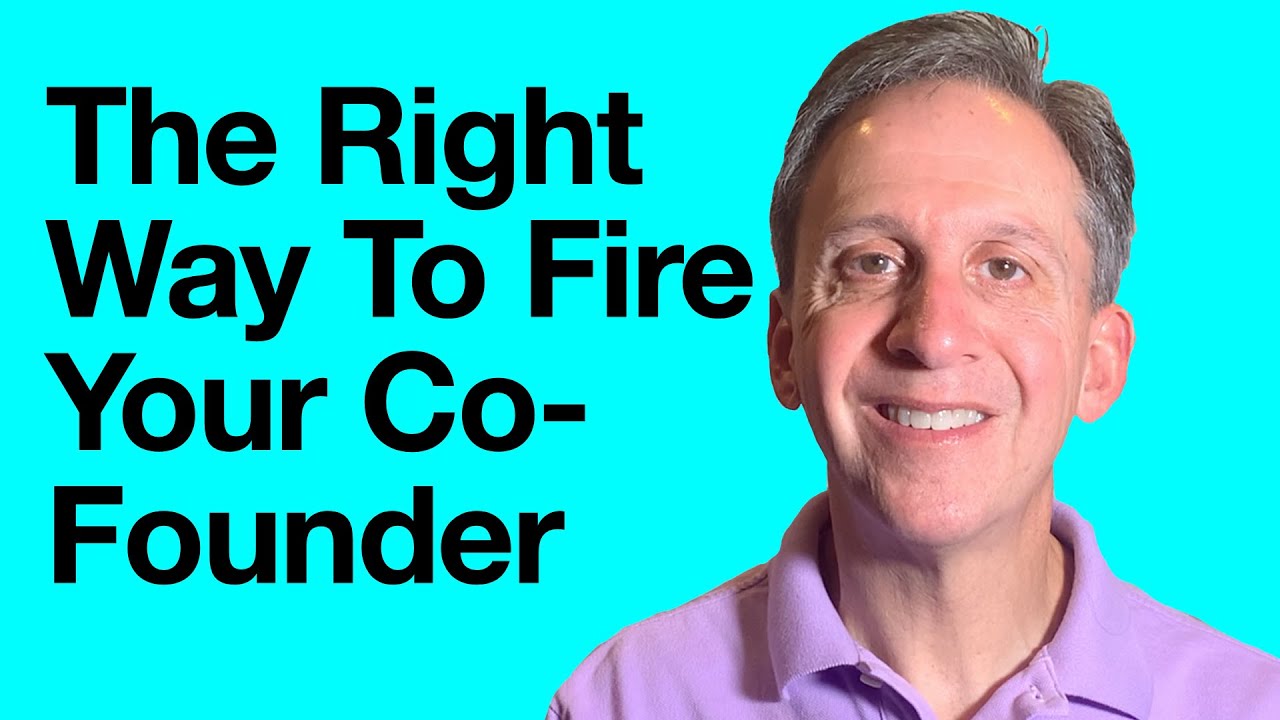 How Do You Fire Your Co-Founder?
