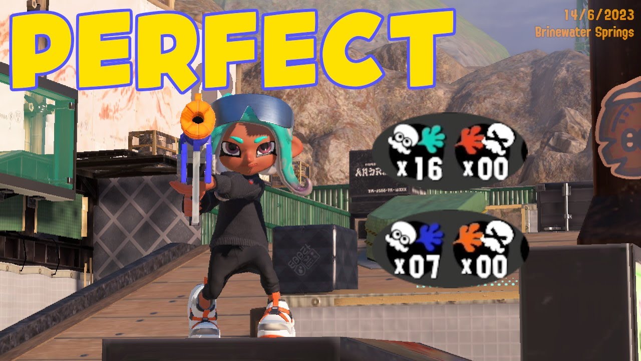 PERFECT Rapid Pro Deco games in Splatoon 3!