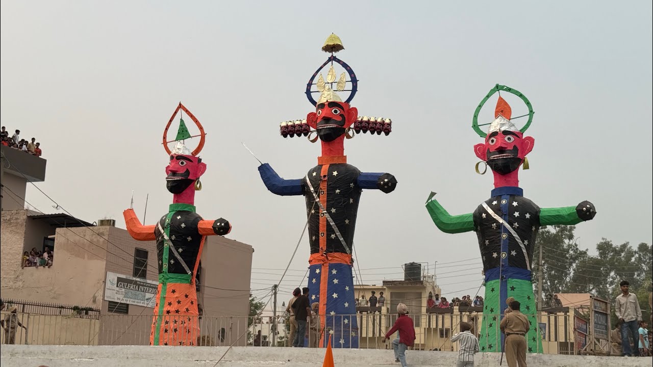 #Dusshera Sepcial 2025 #Devi Talab#City Kapurthala #RAVAN💀👹DEHAN⚔️🗡️ #⚕ Rinku Gill Ch👁️‍🗨️👁️‍🗨️🔥🦅🖤😎