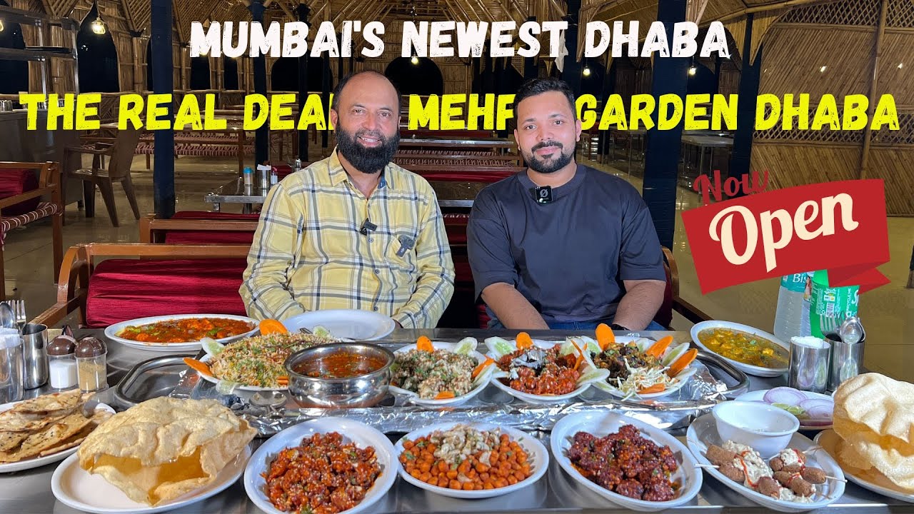 Mumbai’s Newest Dhaba: Authentic Flavors at Mehfil Garden Dhaba!