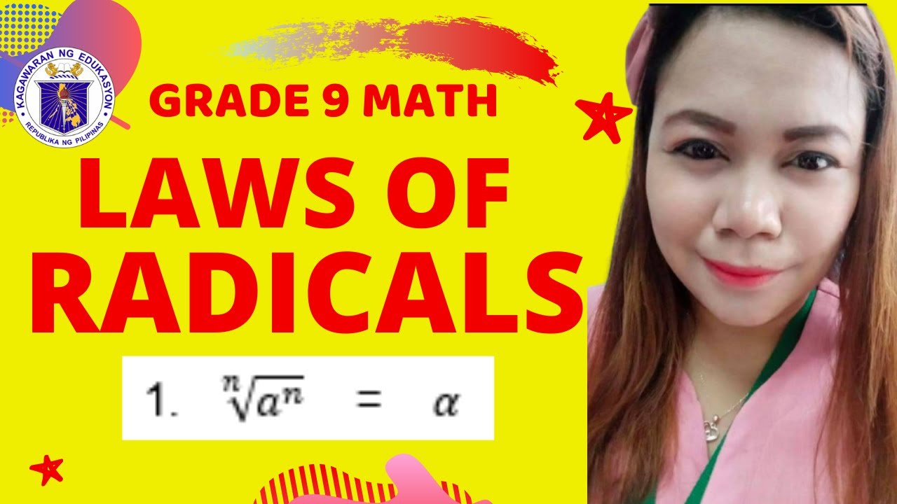 LAWS OF RADICALS NO. 1 | Examples & Solutions