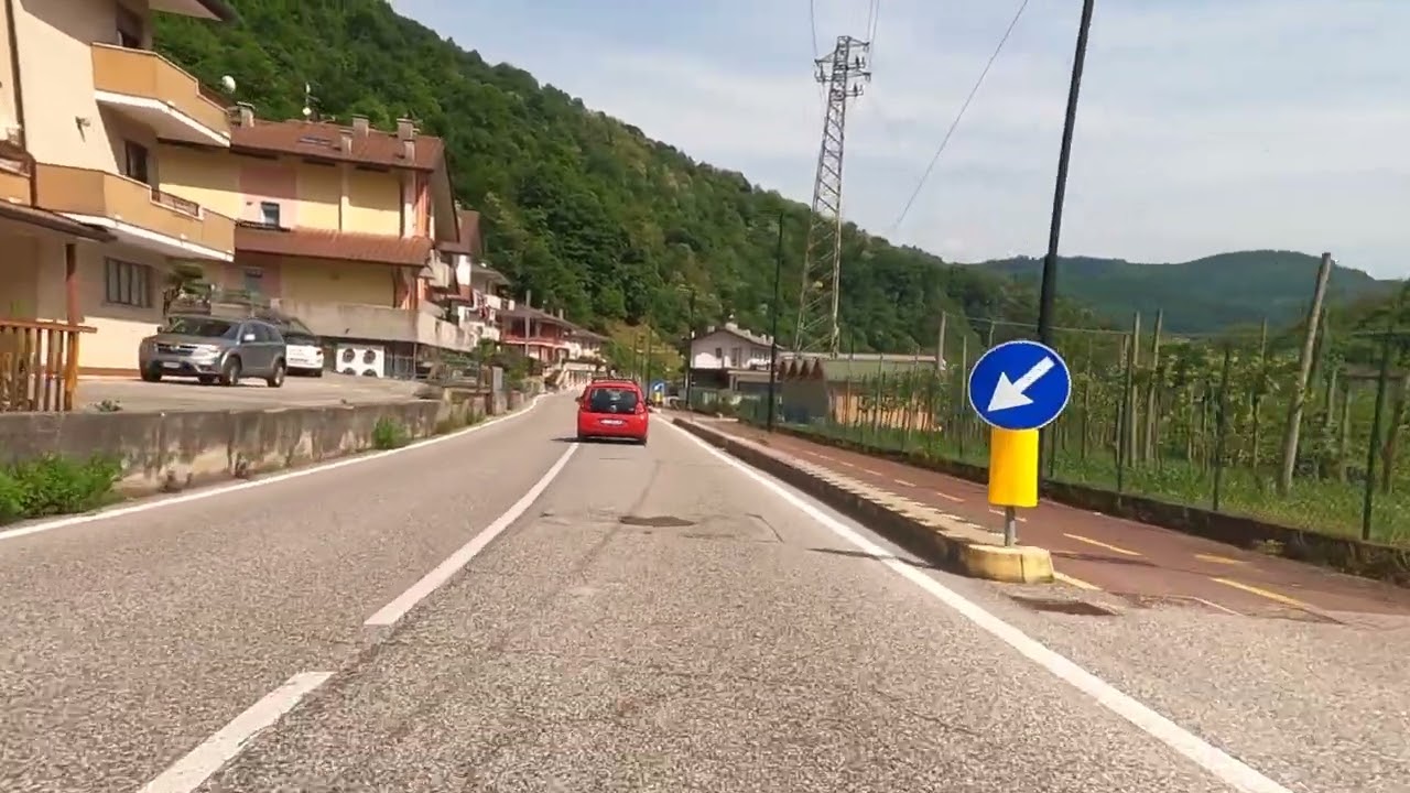 Crespadoro ( VI ) Strada Provinciale 31- Maggio 2024.