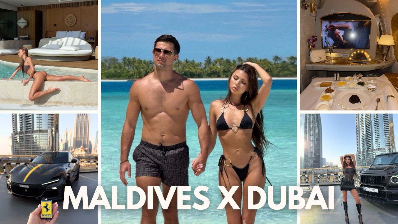 MALDIVES & DUBAI: Flying First Class, Staying at Burj al Arab, Dream Exotic Vacation |Marinela Bezer
