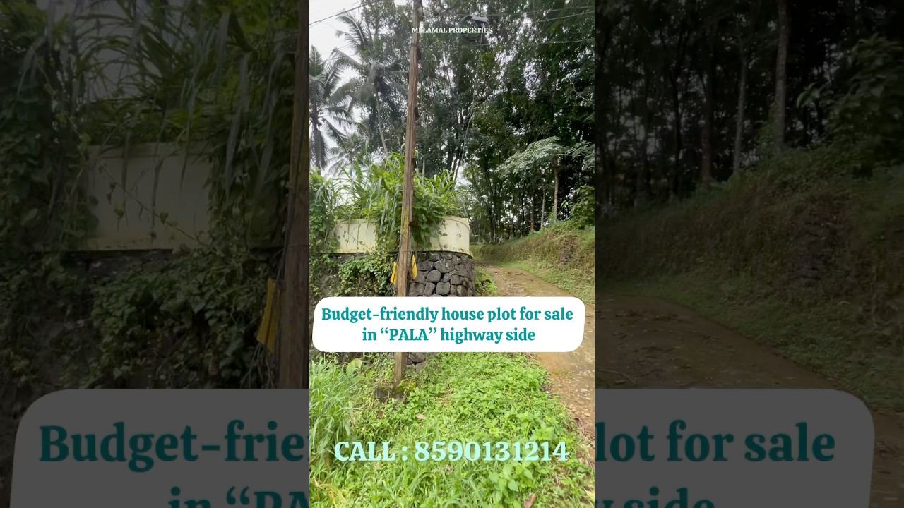 New House Plot For Sale in Pala