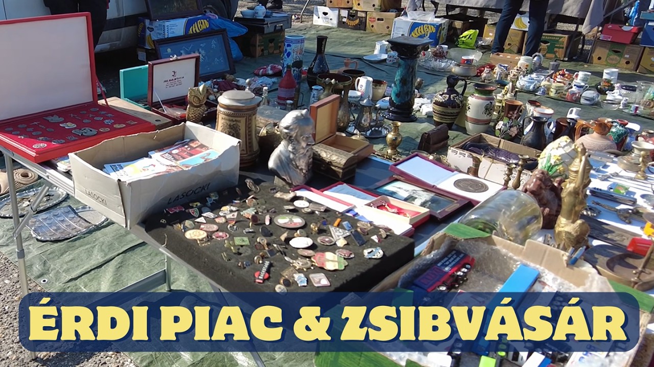Érdi piac és zsibvásár - Érd - Hungary 2026