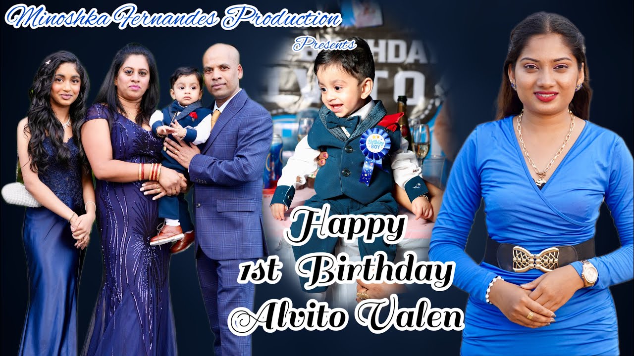 Happy 1st Birthday Alvito Valen l Toast song by Minoshka Fernandes