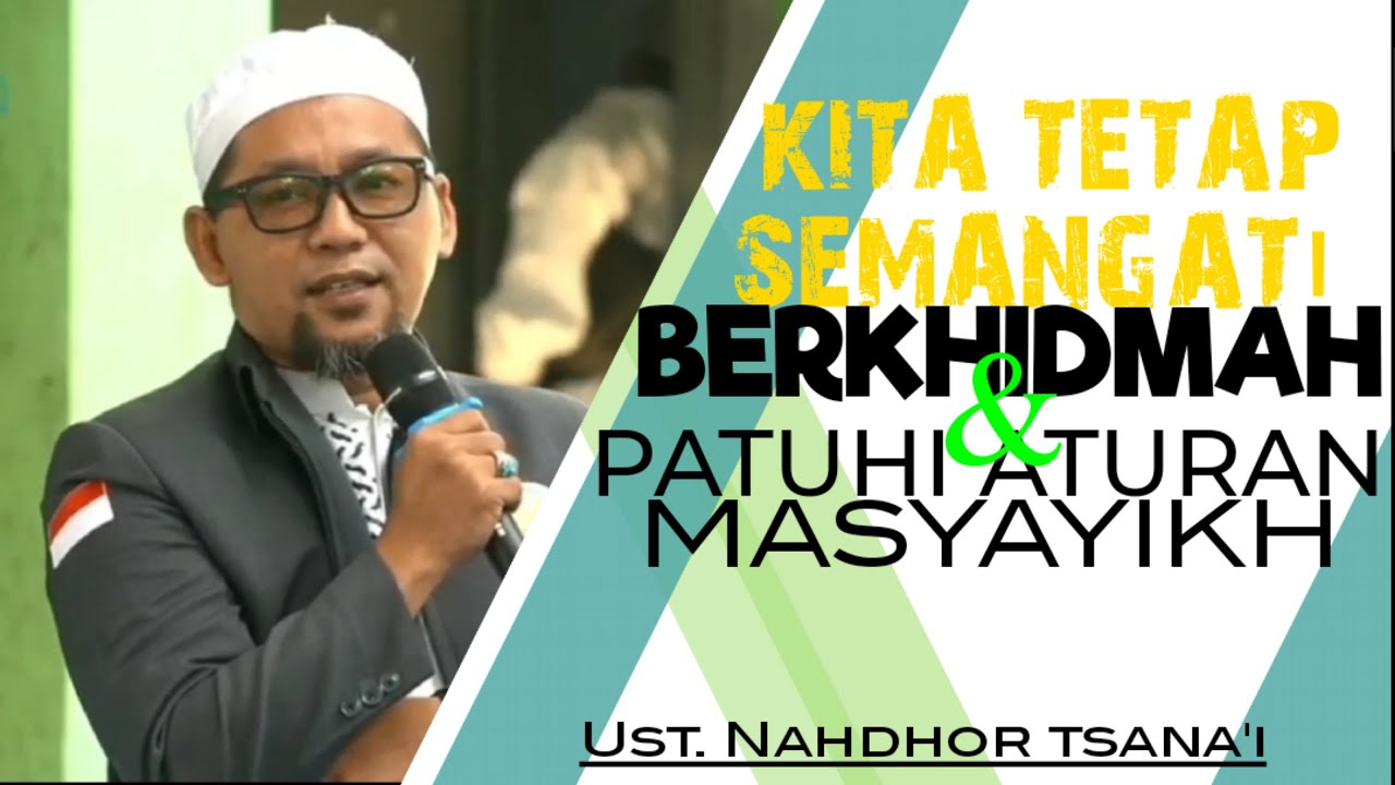 ALUMNI PP.SIDOGIRI HARUS AKTIF DI SETIAP KEGIATAN | Ust.Nahdhor Tsana'i.