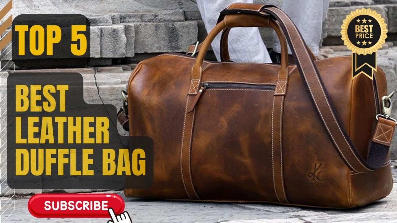Лучшие кожаные дорожные сумки 2025 года 👜 | Обзор 5 лучших мужских сумок для отдыха на выходных