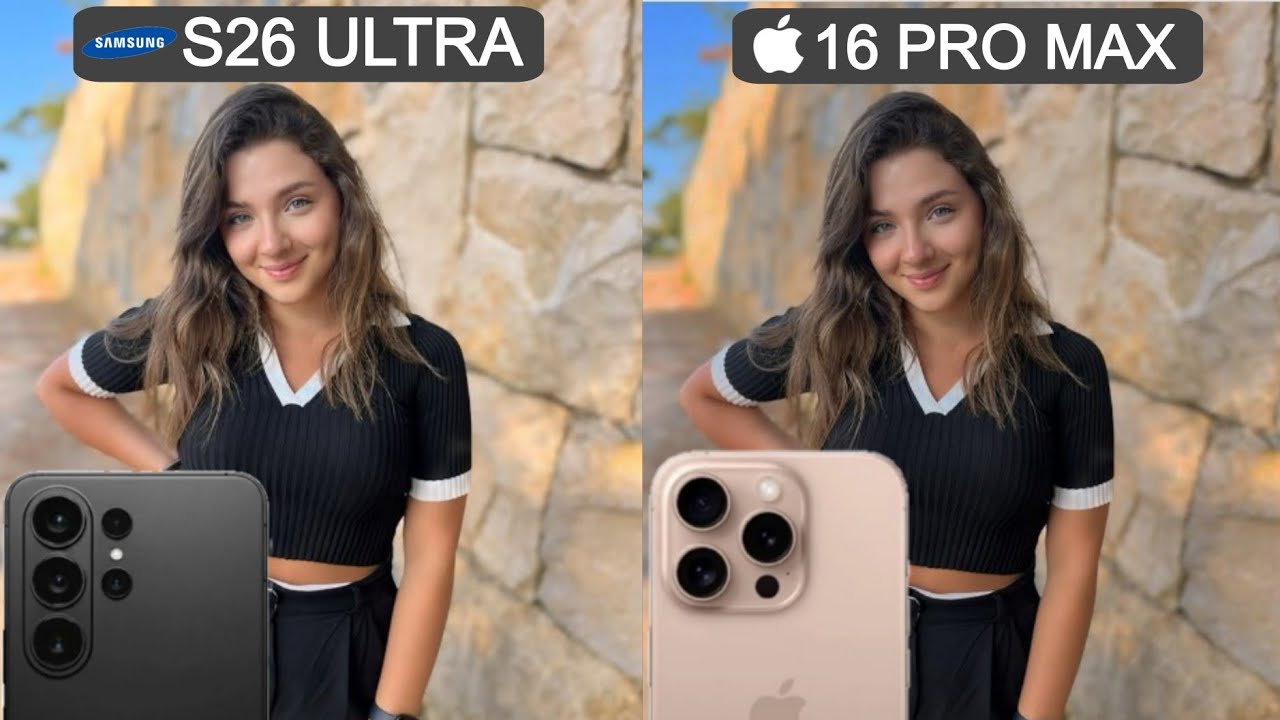 Samsung Galaxy S26 Ultra VS iphone 16 Pro Max Camera test 