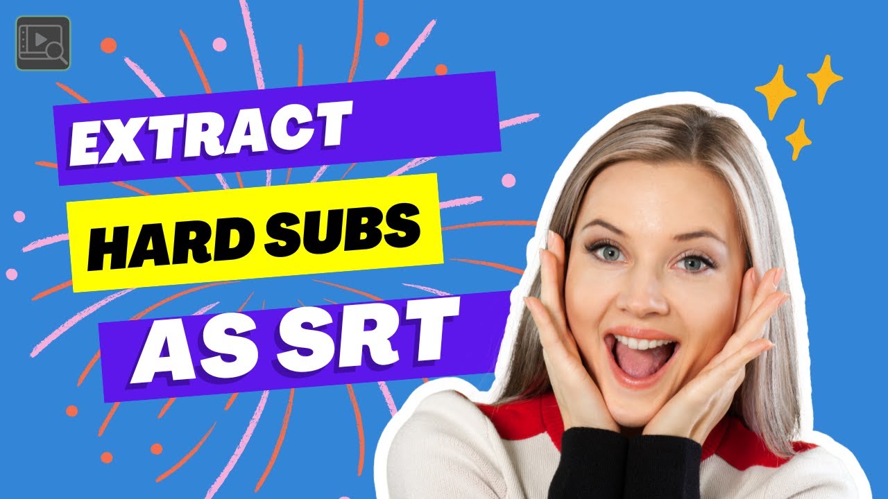 How to Extract Hardcoded or Permanently Burned-In Subtitles from Video as SRT Using VideOCR