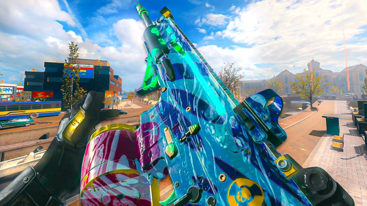the NEW BUFFED TAQ-V CLASS SETUP is AMAZING on Vondel Park Warzone!