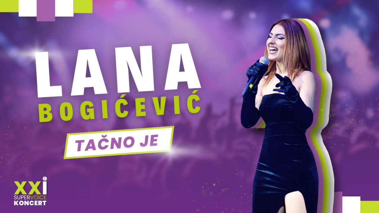 Lana Bogićević - Tačno je (Škola pevanja Super Voice & Pegart Studio)