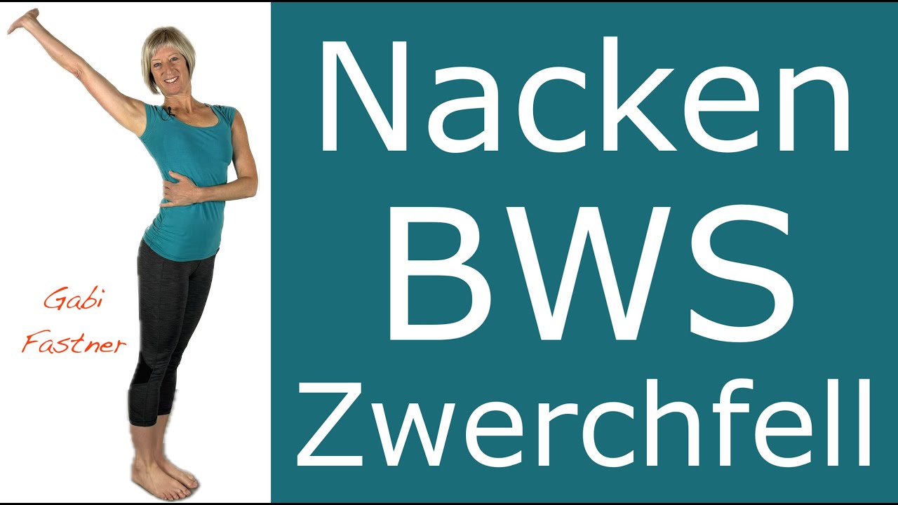 🥕 26 min. Nacken, BWS und Zwerchfell bewegen, kräftigen und entspannen, ohne Geräte